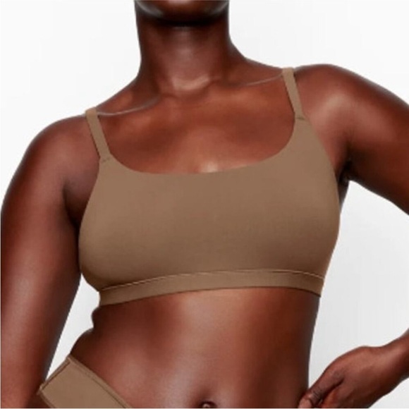 SKIMS Fits Everybody Scoop Oxide Bralette Large XXS NWT - Picture 1 of 9